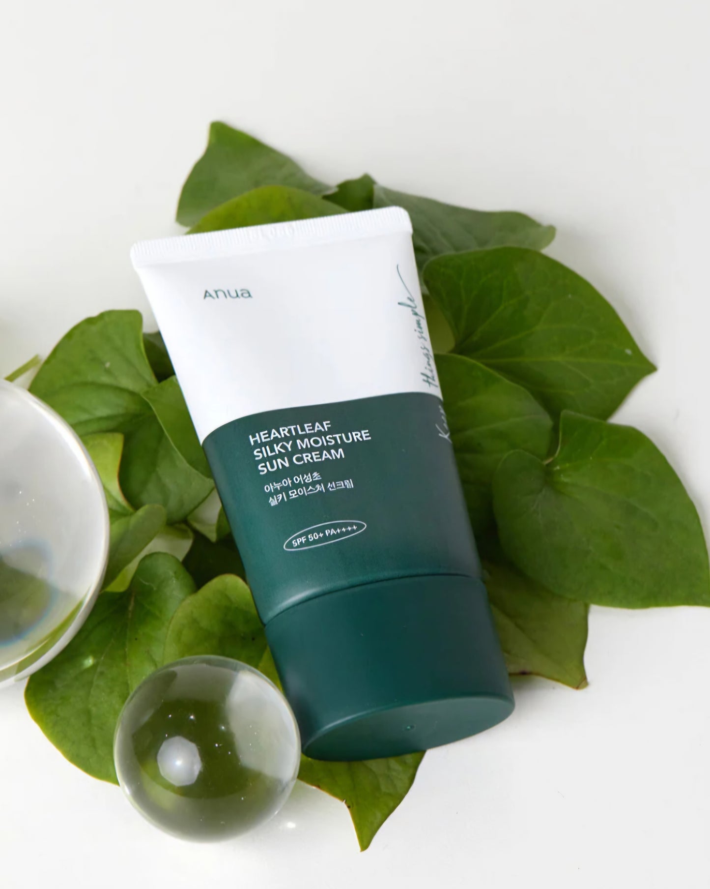 Anua Heartleaf silky moisture sun cream SPF50
