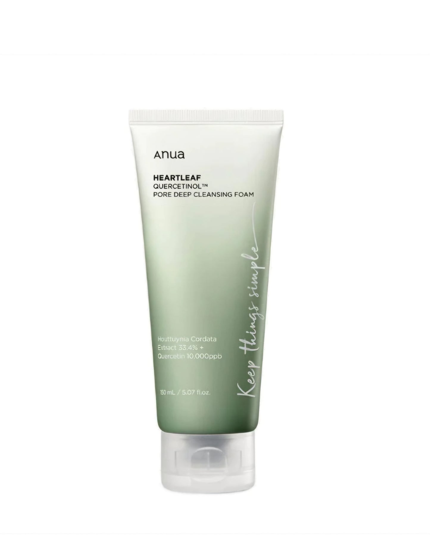 Anua Heartleaf Quarcetinol Pore Deep Cleasing Foam 150ml