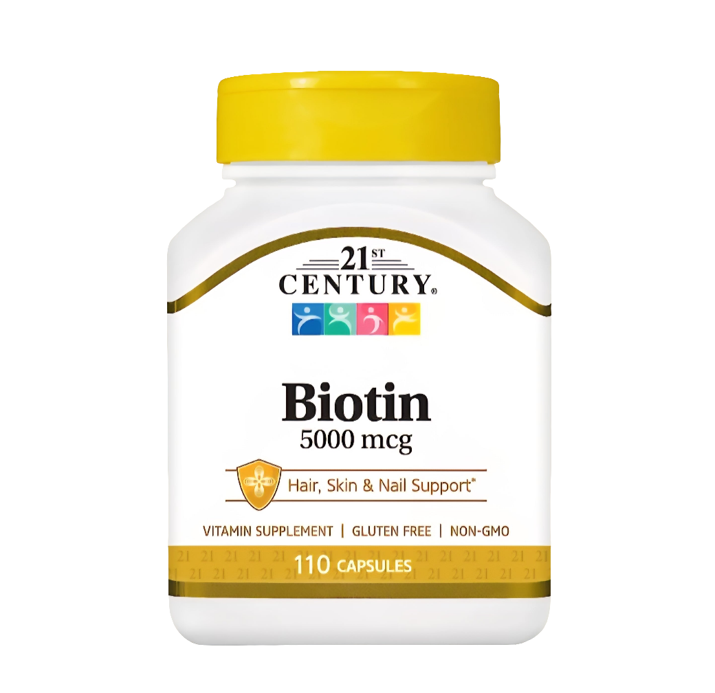 21st Century Biotina 5000mg 110 capsulas