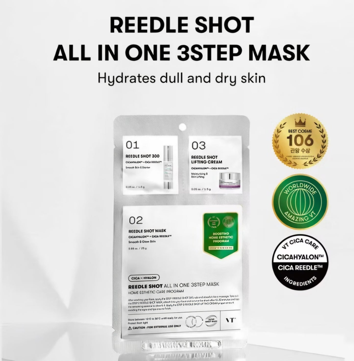 VT Reedle Shot All In One 3 Step Mask