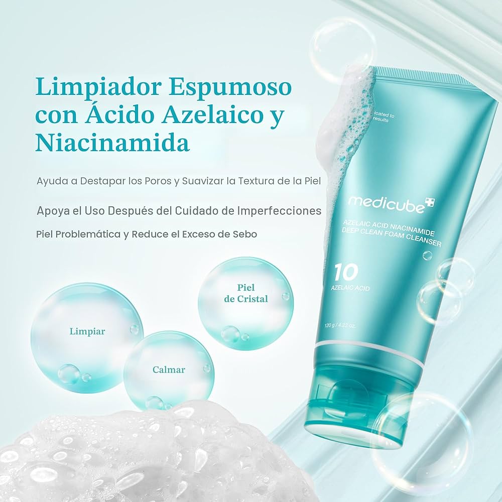 Medicube Azelaic Acid Niacinamide Deep Clean Foam Cleanser