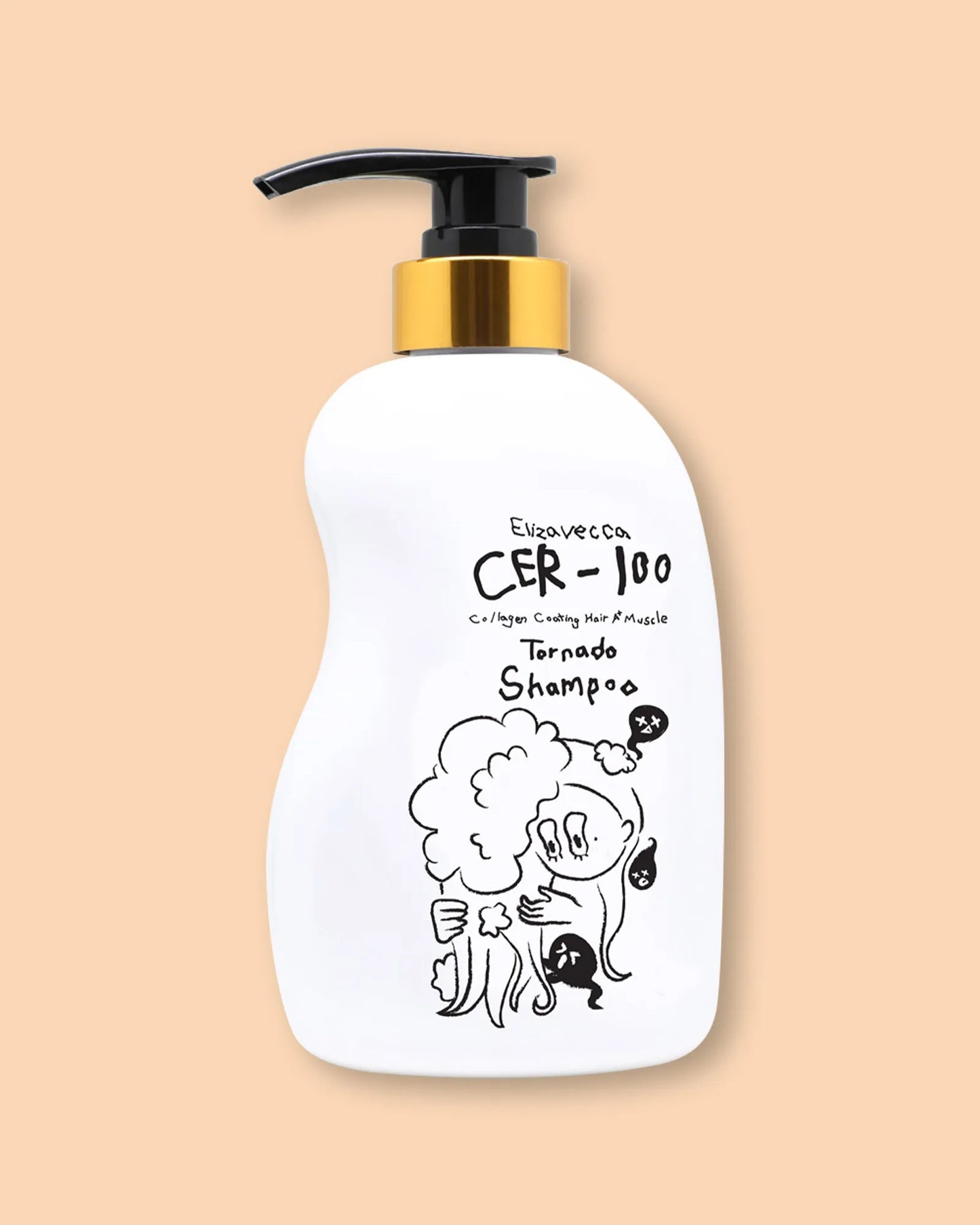 Elizavecca Collagen Coating Hair A+ Muscle Tornado Shampoo
