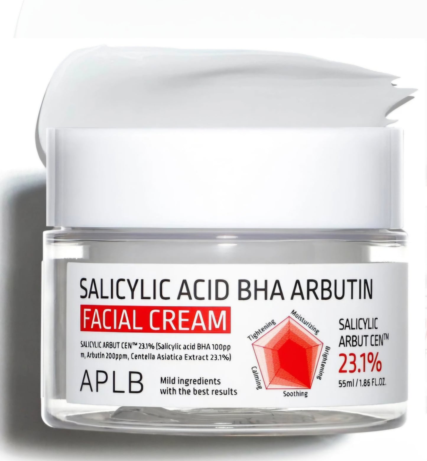 APLB Salicylic Acid BHA Arbutin Facial Cream 55ml