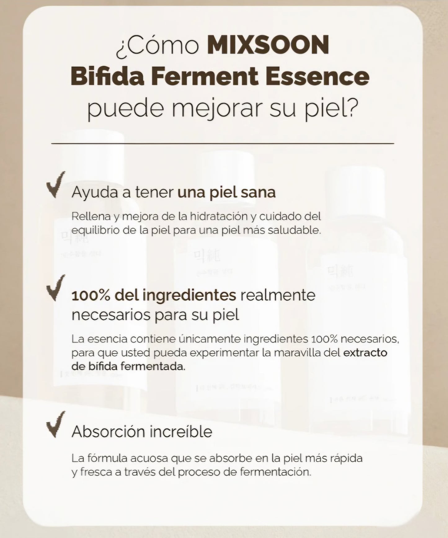 Mixsoon Bifida Ferment Essence 100ml