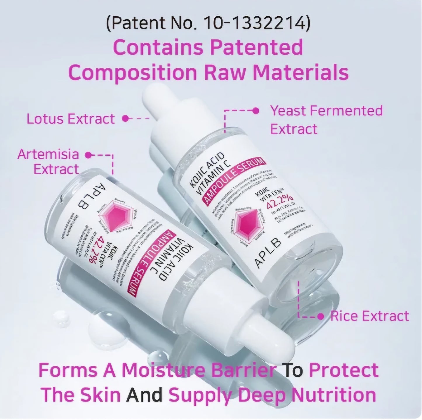 APLB Kojic Acid Vitamin C Ampoule Serum 40ml