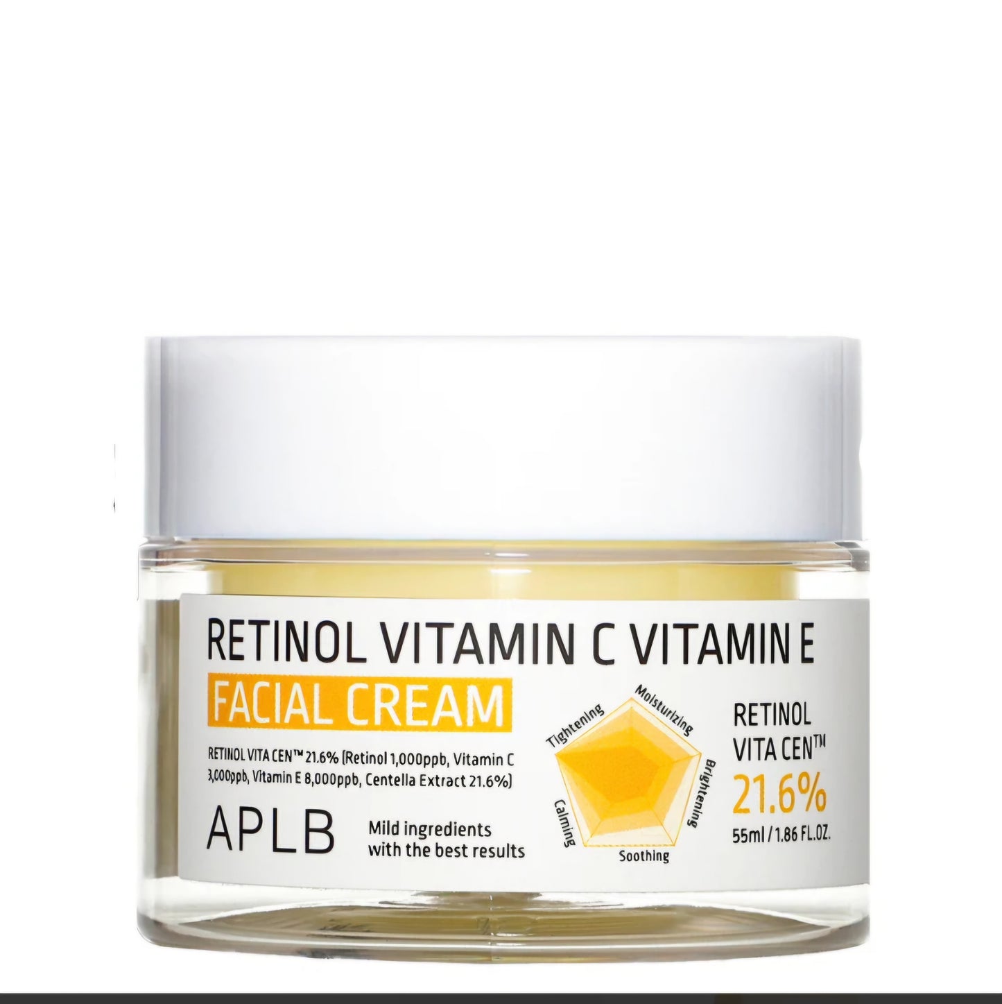 APLB Retinol Vitamin C Vitamin E Facial Cream 55ml
