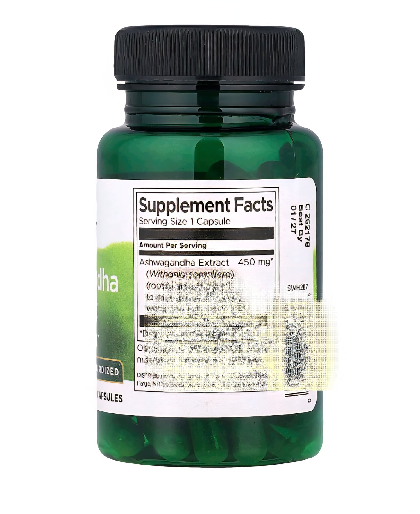 Swanson Ashwagandha 450mg 60 Capsulas