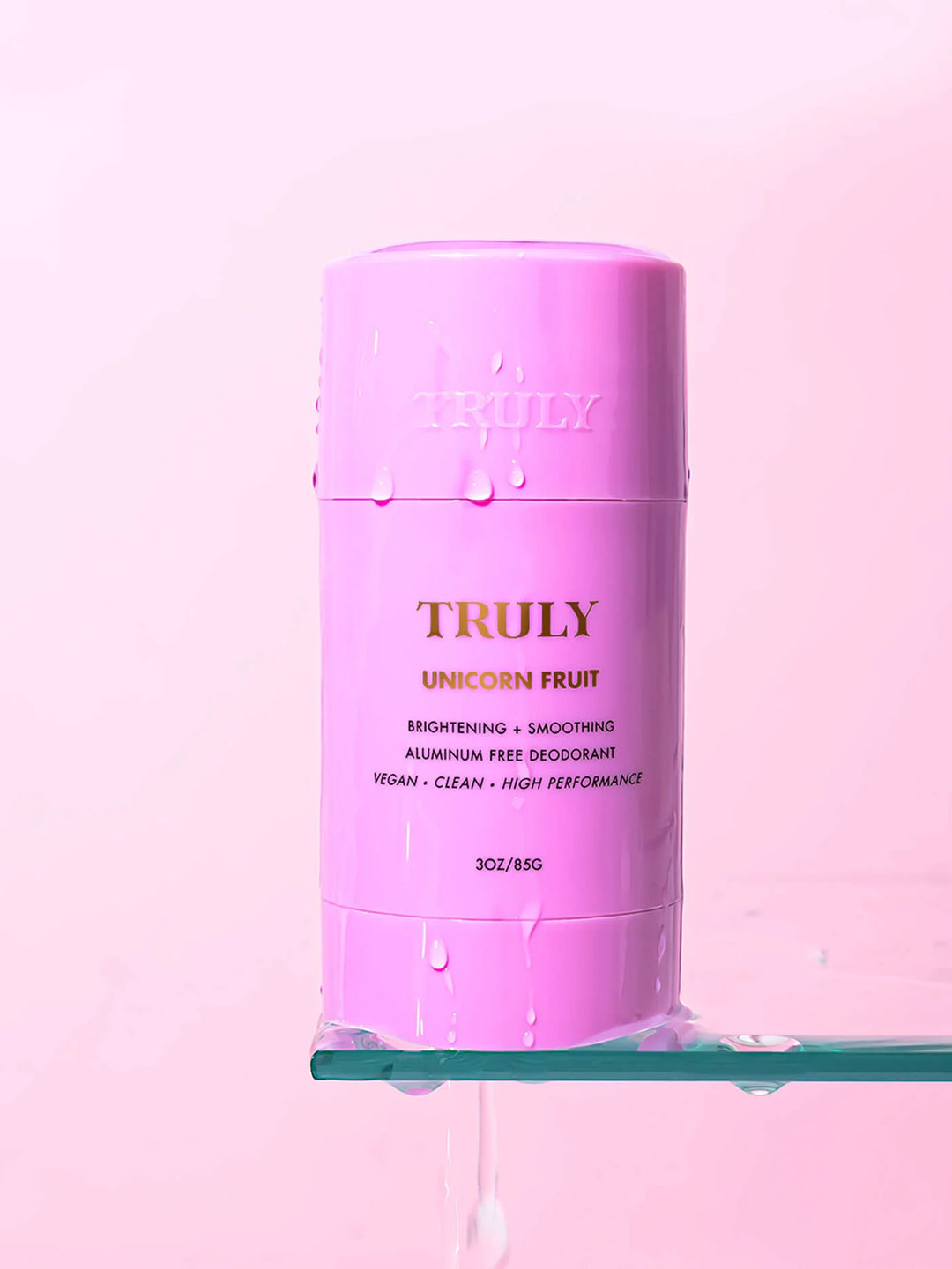 Truly Unicorn Fruit brightening smoothing aluminum free deodorant