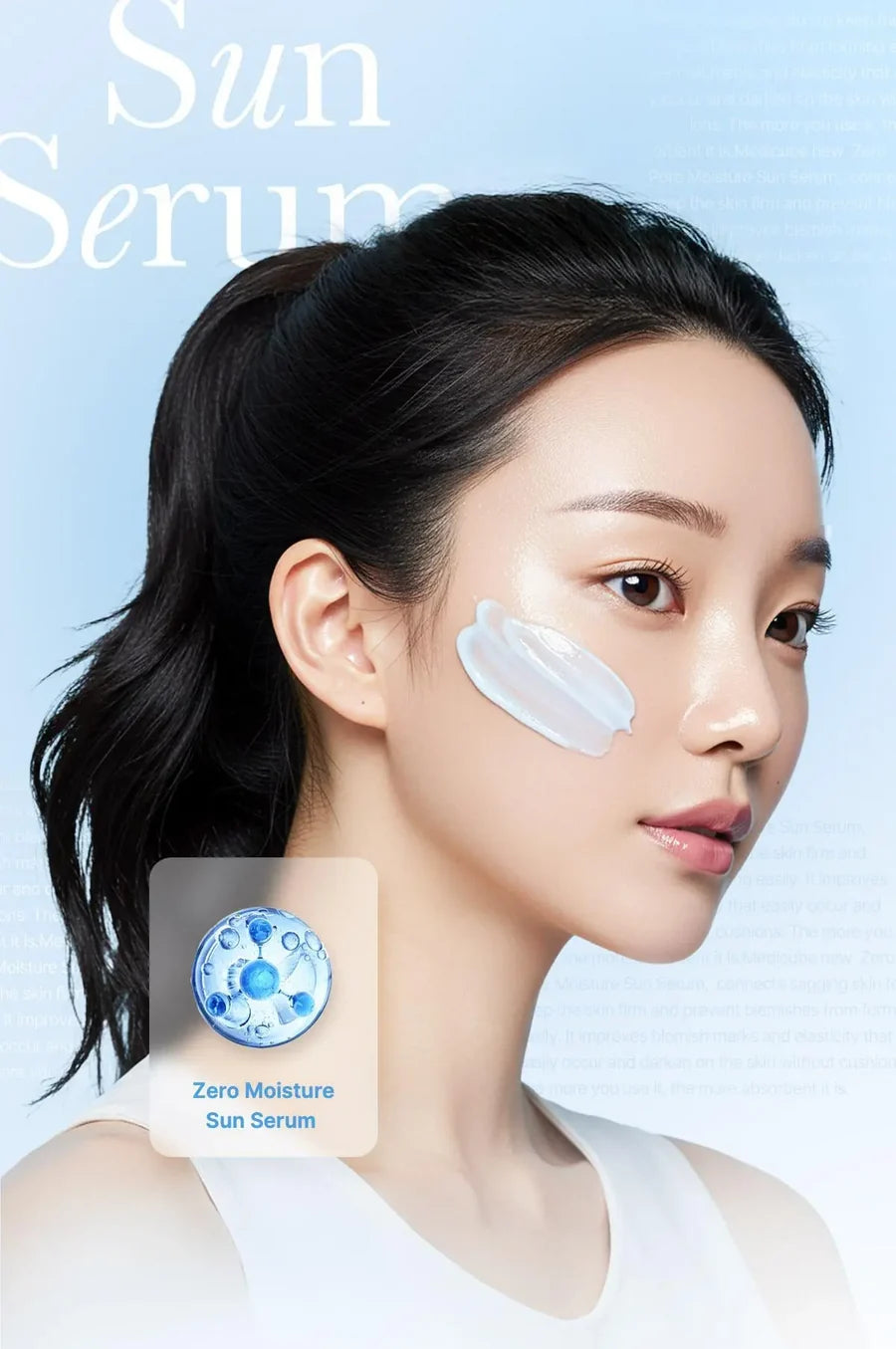 Medicube Zero Pore Moisture Sun Serum SPF50+ 50ml