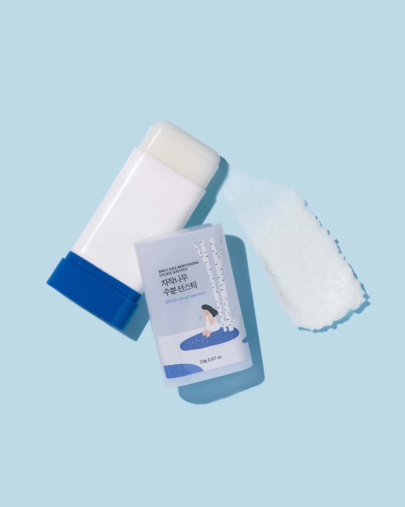 Round Lab Birch Juice Moisturizing Sun Stick SPF 50+