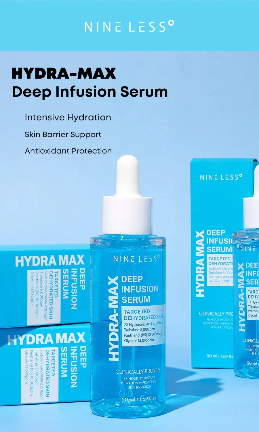 Nineless Hydra Max Deep Infusion Serum  30 ml