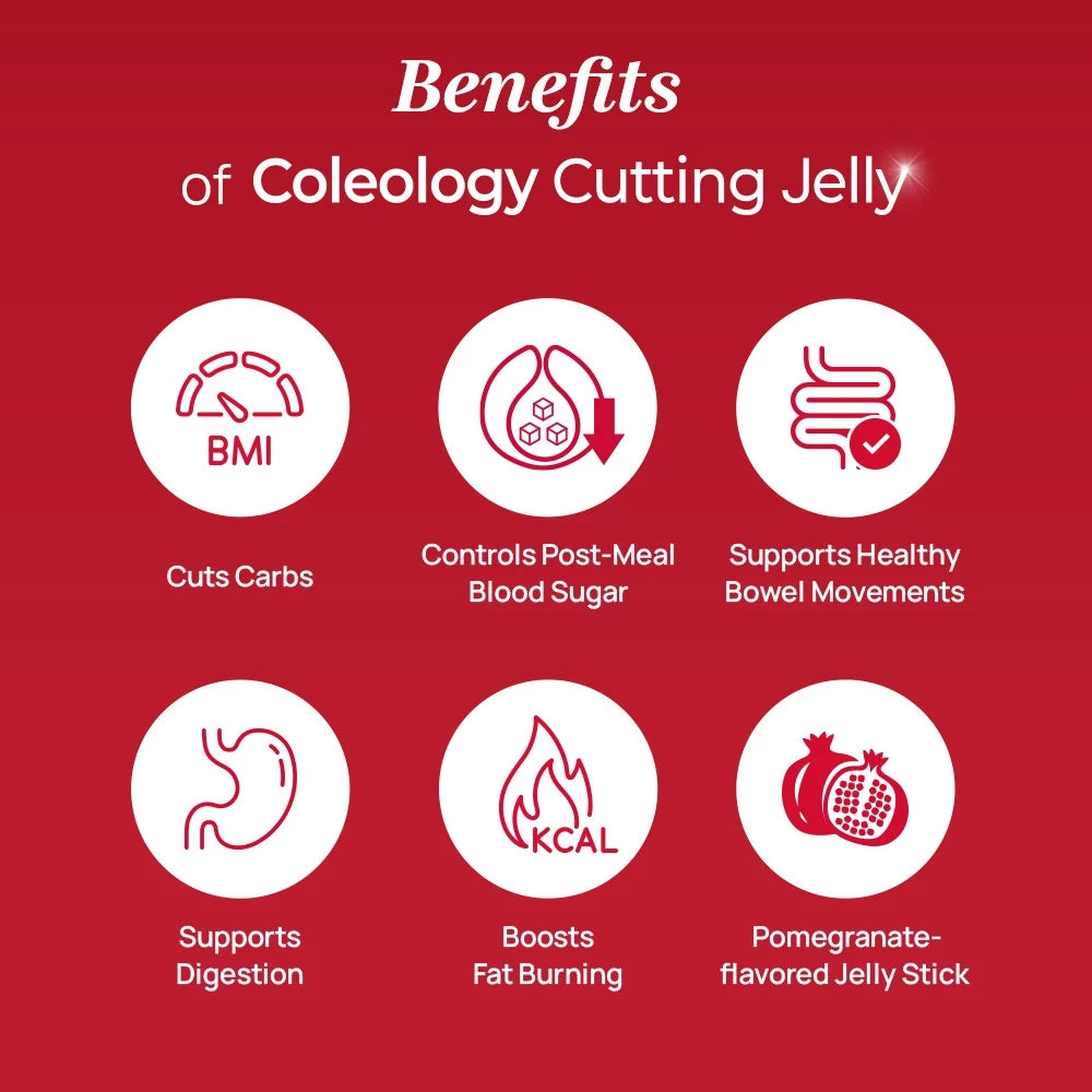 FOODOLOGY - Coleology Cutting Jelly (10 sticks)