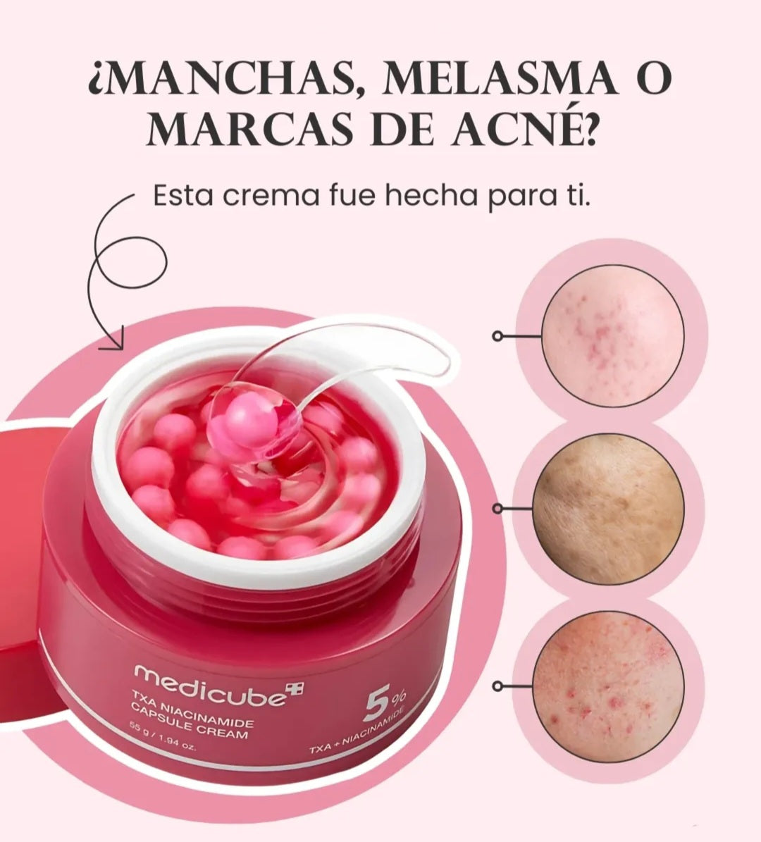 Medicube TXA Niacinamide Capsule Cream
