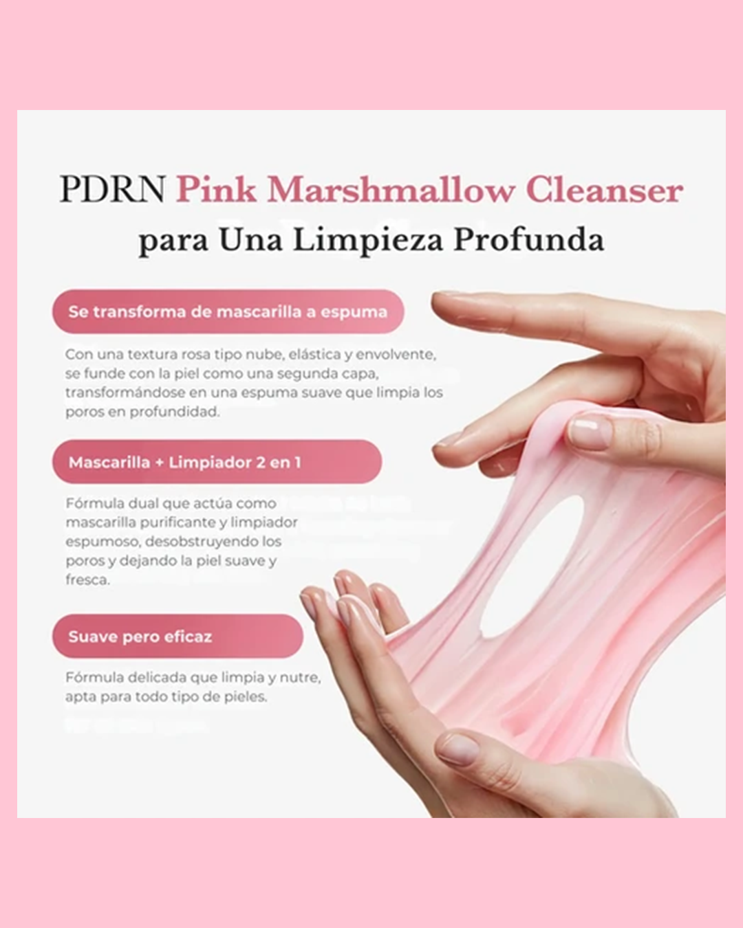Medicube PDRN Pink Niacinamide Whip Cleanser