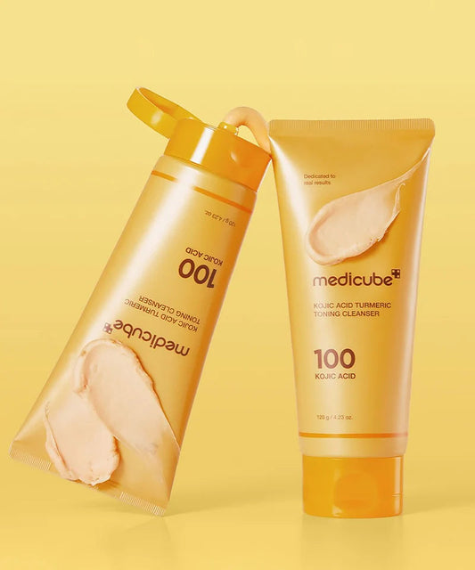 Medicube Kojic Acid Turmeric Toning Cleanser 120g