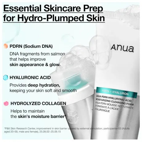 Anua Hyaluronic Acid Moisturizing Cleansing Foam