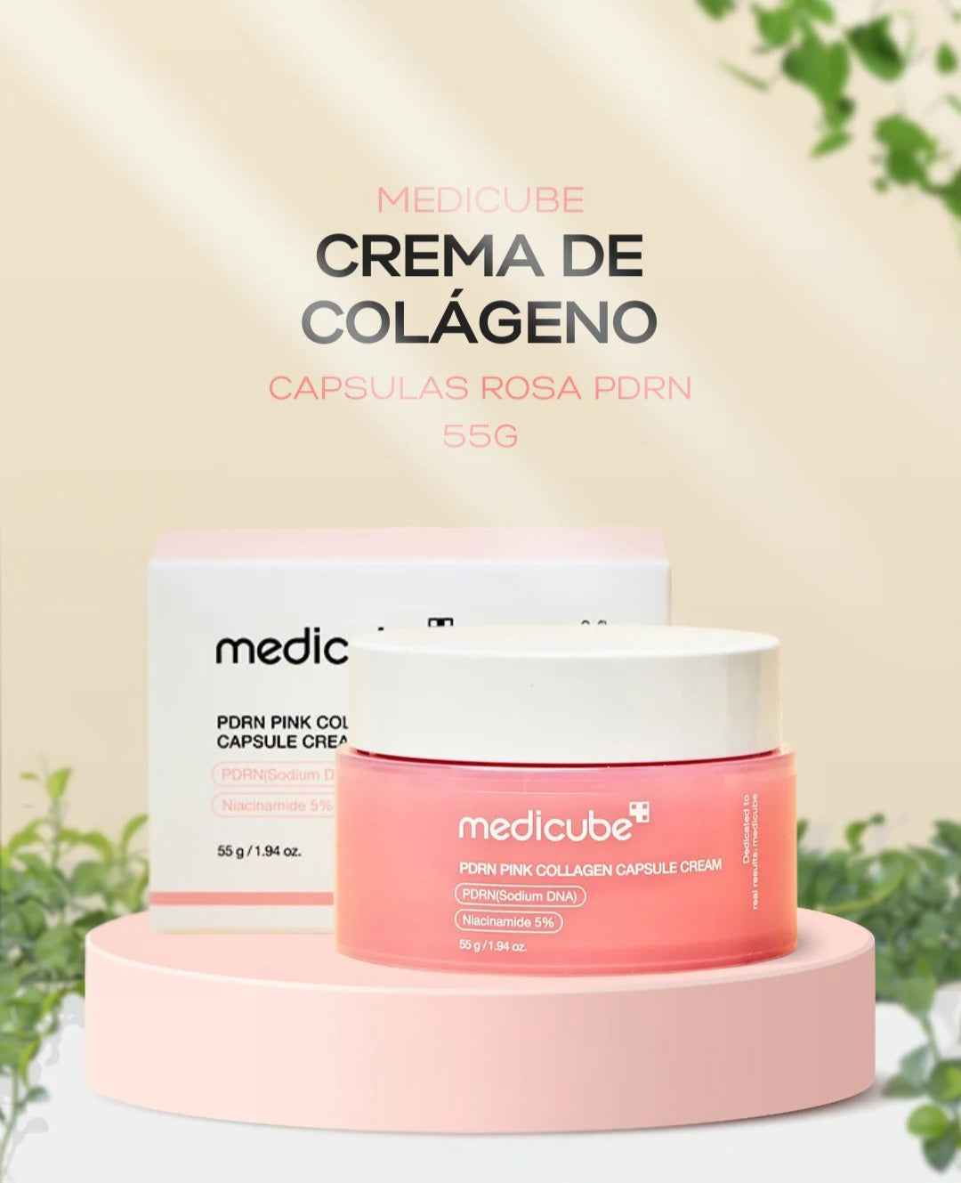 MEDICUBE PDRN Pink Collagen Capsule Cream
